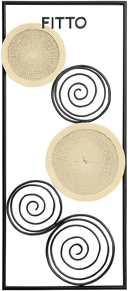 Sleek Linear Metal Wall Accent 30x4x80cm - Modern Decorative Wall Art for Home & Office