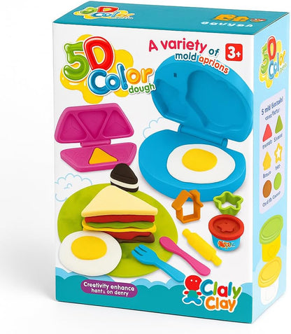 Non Dry Bulk Modeling Breakfast 5D Educational Toy for Kids