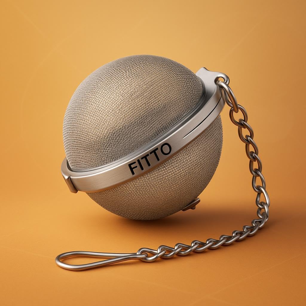 Tea Strainer, 5.3 cm Stainless Steel Tea Ball Infuser for Loose Tea Leaves, Herb, and Fruit – Fine Mesh Tea Filter for Perfect Steeping