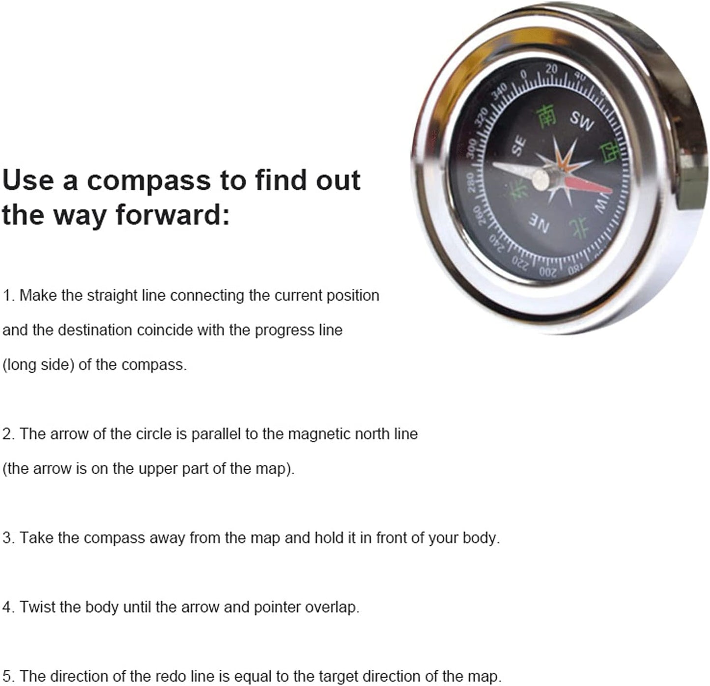 60mm Stainless Steel Compass Drawing Tool