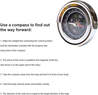 60mm Stainless Steel Compass Drawing Tool