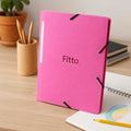 96 Pieces Card Board Folders for A4 Sheets (34x26cm Pink Office Organizer)