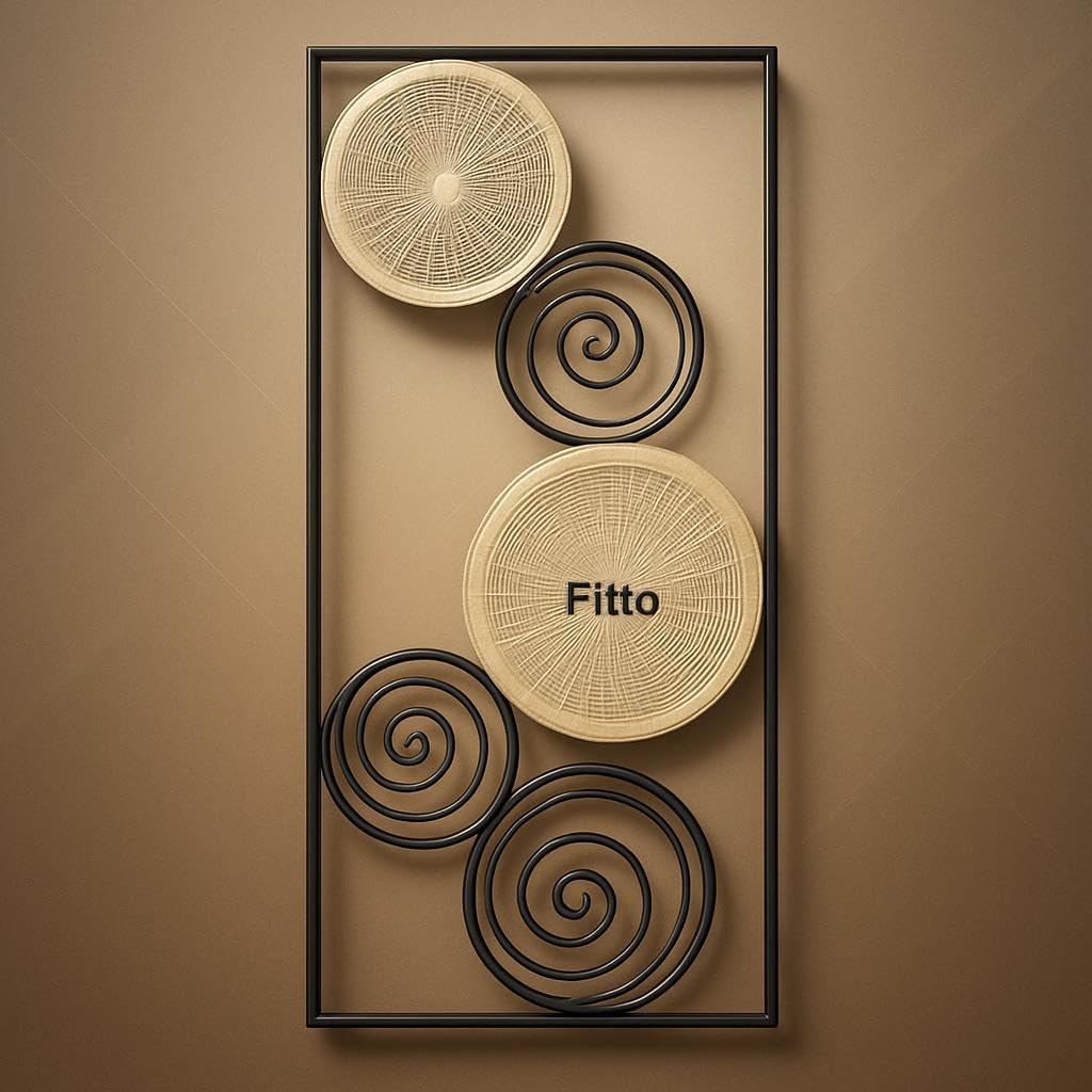 Sleek Linear Metal Wall Accent 30x4x80cm - Modern Decorative Wall Art for Home & Office