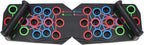 96 Pieces Portable Multi-Function Push Up Board - 16 in 1 Push Up Bars for Strength Training (Anti-Slip Handles – Lightweight and Compact for Home – Gym – Office Workouts – Ideal Fitness Equipment)