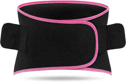 Waist Trimmer Belt for Women Waist Trainer Sauna Belt Tummy Toner Low Back and Lumbar Support with Sauna Suit Effect
