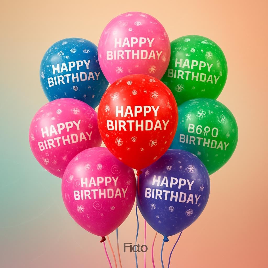 96 Pieces Latex Party Balloons 100 Pieces (12 Inch Assorted Colors for Birthday & Celebration Decoration – Amazon.ae Party Supplies)
