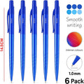120 Pieces Ball Point Pens 6 Packs (1.0mm Blue – 14.5cm)