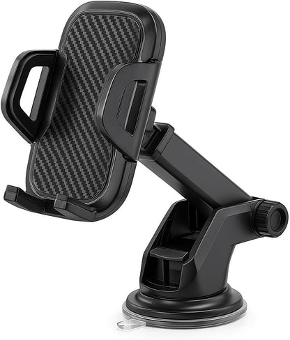 Car Mobile Holder, 270 Degree Rotation, Adjustable, Suction Cup, Universal, For Dashboard Windshield