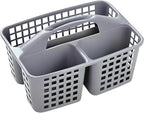 120 Pieces Plastic Portable Shower Caddy Baskets (Cleaning Storage Organizer with Handle – 3 Compartments for Bathroom – Kitchen – Dorm – or Camping – Lightweight and Durable)