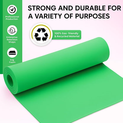 EVA Sponge 60CM x 40CM Green, Durable Cleaning Pad for Home and Kitchen