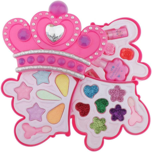Cute Princess Girls Pretend Makeup Set - Simulation Children Gift Toy - Realistic Beauty Kit with Accessories for Dress-up, Play, and Learning - Perfect for 3+ Years Old Kids
