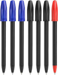 120 Pieces 6 pieces (1.0mm Smooth Ball Point Pens 14cm Assorted Colors)