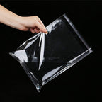 144 Pieces Transparent Bags 20 Packs (13cm x 18cm – Clear Plastic Storage Bags for Organizing – Reusable Ziplock Bags for Home and Office Use)