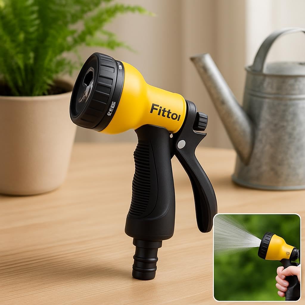 72 Pieces Adjustable Garden Hose Nozzles with Multiple Spray Settings