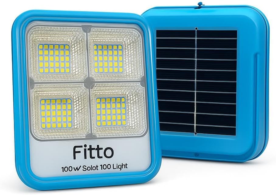 96 Pieces 100W Solar LED Light - Bright Outdoor Lightings for Gardens (Patios – and Pathways)
