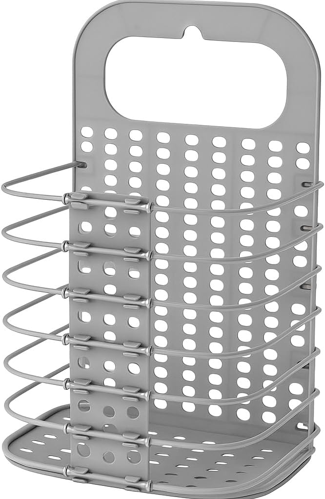 96 Pieces Hanging Laundry Baskets (Foldable Laundry Hamper with Handles – Durable Eco-Friendly PP Material – Space-Saving Design for Home Storage)