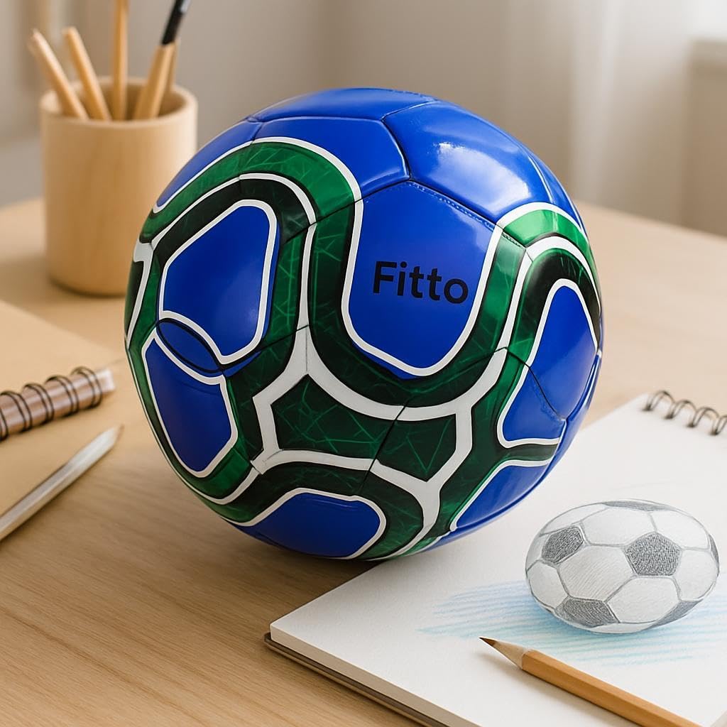 96 Pieces Football No.5 PVC Assorted Colors Durable Soccer Ball Outdoor Play Size 5s for Kids Teens Adults Training Matches Recreational