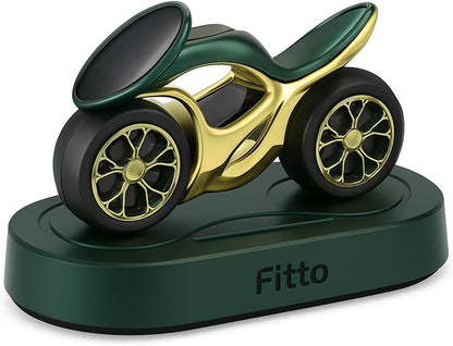 Solar-Powered Car Air Freshener - Aromatherapy Diffuser for Vehicle