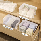 120 Pieces Stackable Underwear Storage Boxes