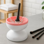 72 Pieces Electric Makeup Brush Cleaner - Portable Automatic USB Cosmetic Brush Cleaner Spinner Machines for All Brush Sizes (Deep Cleaning Tool)