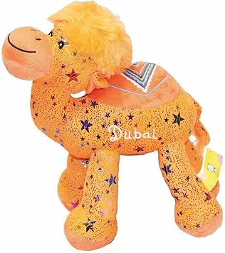 FITTO Camel Stuffed Plush Toy – Soft and Cuddly Camel Teddy for Kids, Babies, Durable Cotton Design, Ideal for Playtime, Room Décor, and Collectible Plush Toy Gift