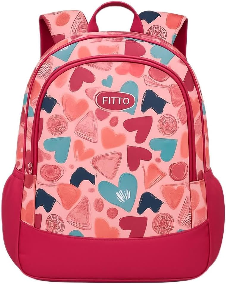 48 Pieces School Bags (45x32CM Red for Kids and Students)