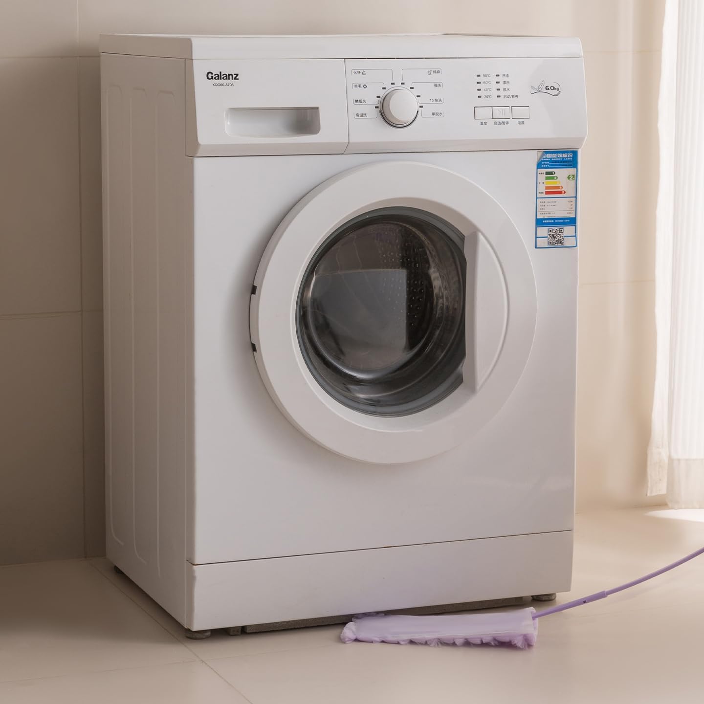 Microfiber Cleaning Tool for Beneath-Bed Dusting – Purple – Pack of 5