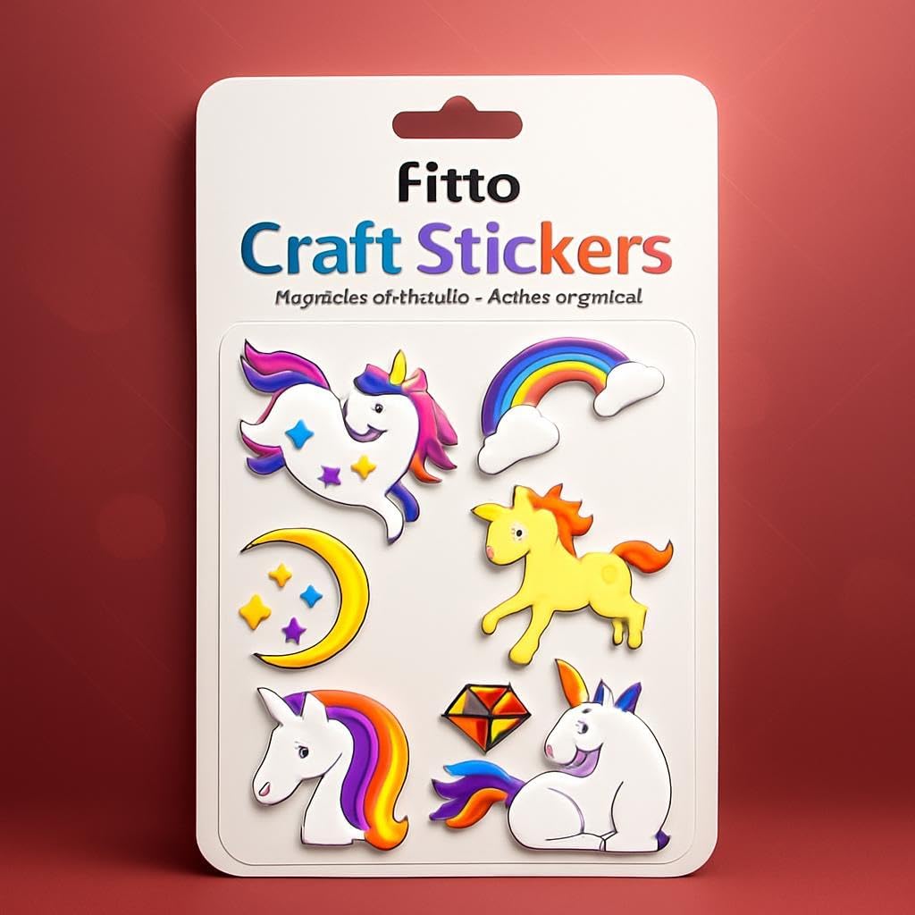 144 Pieces Craft Stickers Horse Series (17.7x11.2cm Decorative Decals)