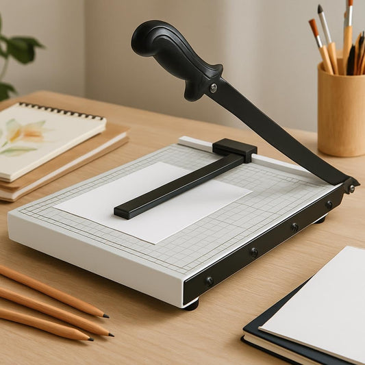 Paper Cutter 30x25cm Precision Cutting Tool for Office & Crafts