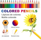 96 Pieces 18 Pieces (2.6mm Color Pencils – 17.5cm – 18 Vibrant Colors)