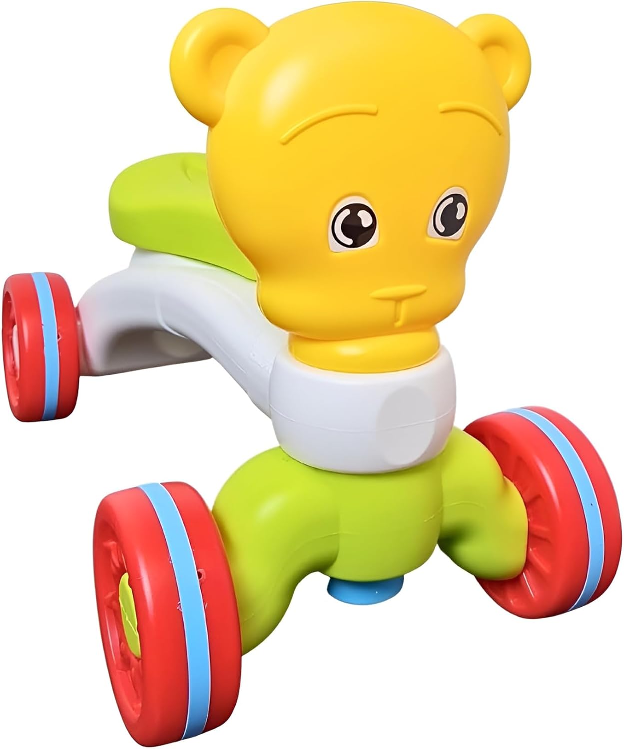 60 Pieces Colorful Balloon-Shaped Ride-On Toys for Preschoolers - Red (Green – and Yellow)