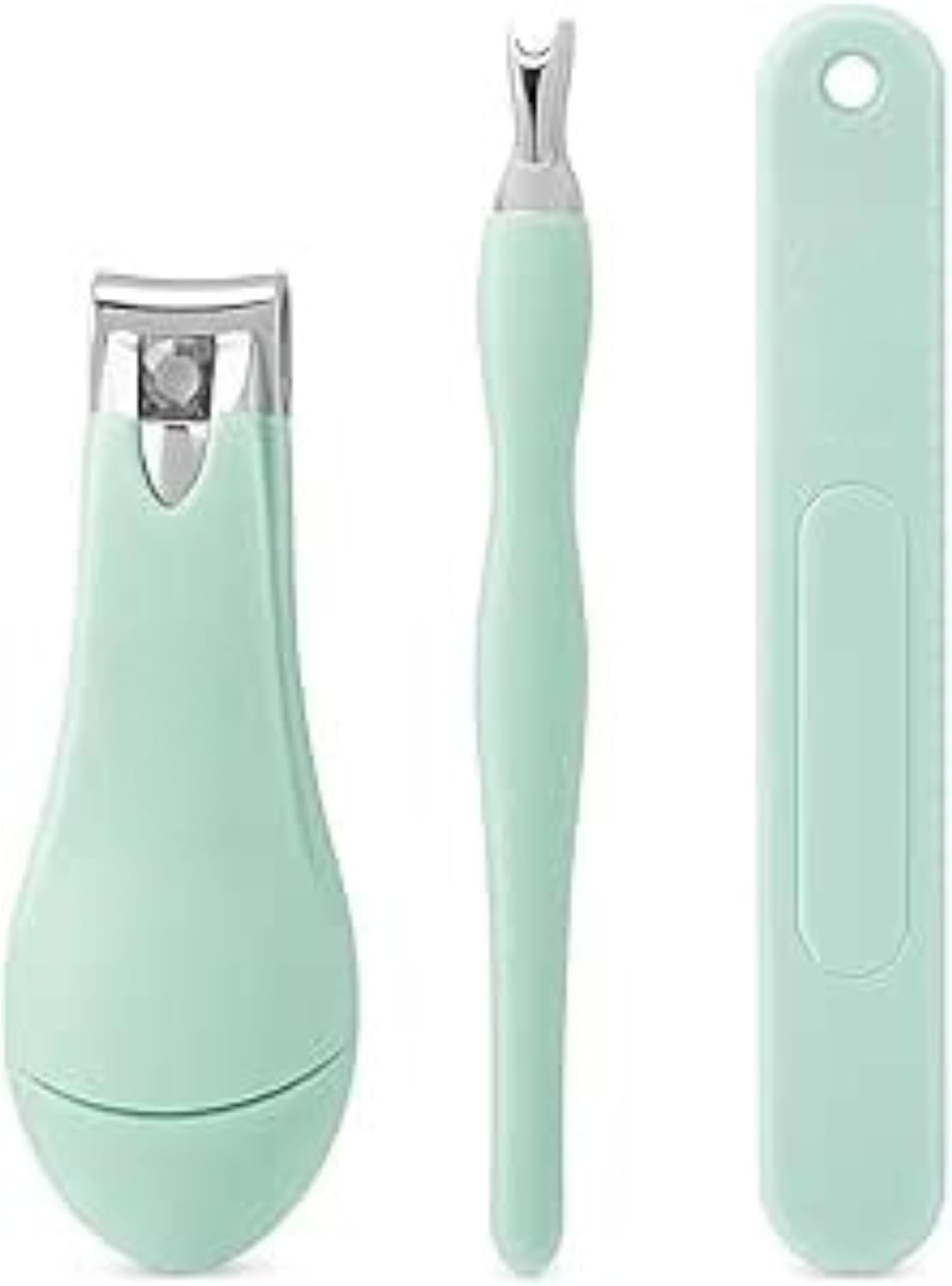 96 Pieces Baby Nail Clippers (7x2.3cm - Infant Newborn Toddler Nail Trimmer Safe Easy Grooming)