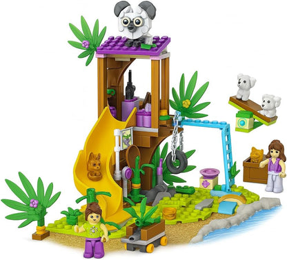 Rescue Animal Shelter Building Set | 330+ Pieces | Creative STEM Toy for Kids | Build Animal Rescue Shelter, Shelter Accessories, and More | Fun, Educational & Safe for Ages 6+