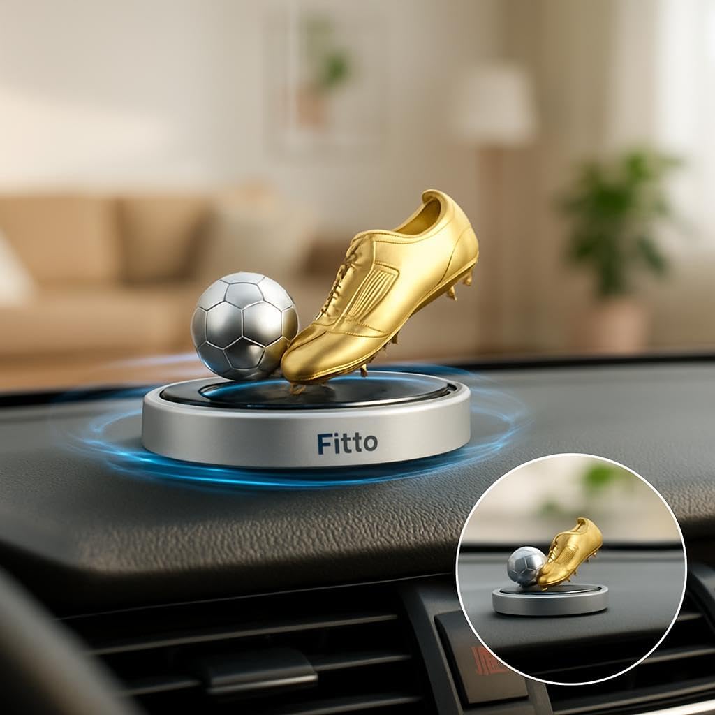 Football-Shaped Car Aroma Diffuser for Dashboard Air Freshening