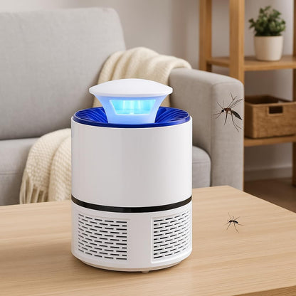 Electronic Mosquito Killer Lamp USB Power Anti-Mosquito Fly Inhaler Insect Killer Bug Zapper - Non-Toxic, Eco-Friendly Mosquito Trap Light for Home, Office, Camping - Silent, Safe for Family