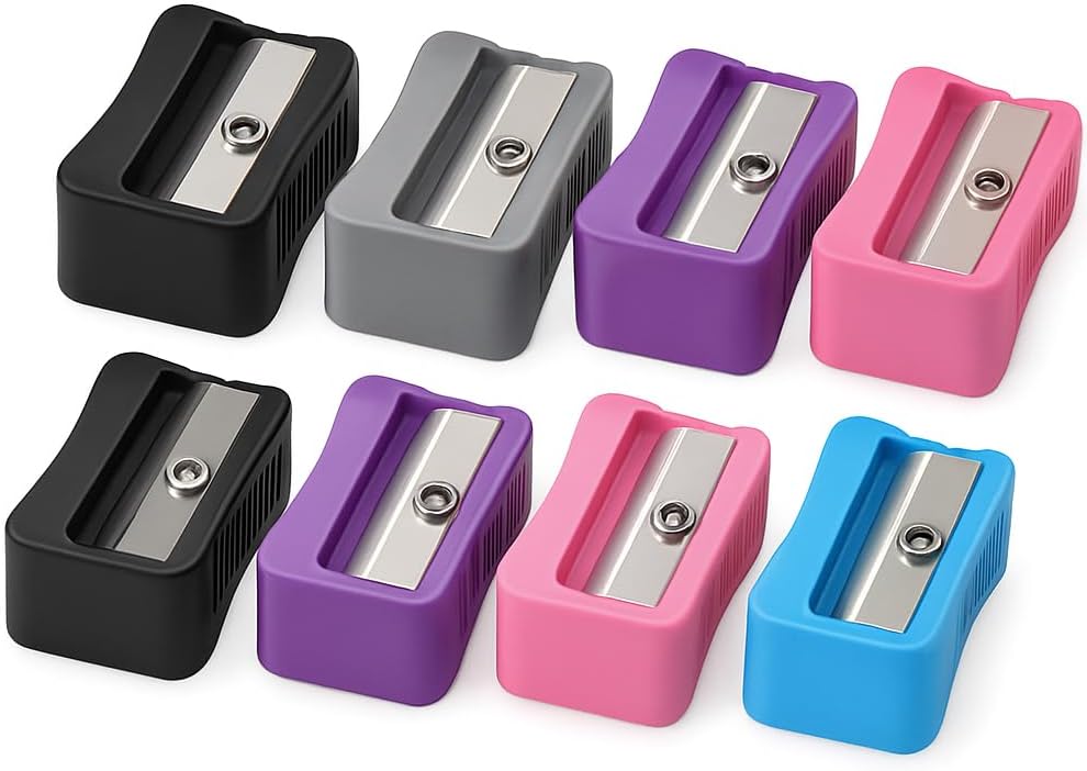 120 Pieces 10-Pack Pencil Sharpener -s (Durable Dual-Hole Sharpeners for Standard & Jumbo Pencils - Ideal for School – Office – Art – & Craft Supplies - Smooth – Precise Sharpening for Colored)