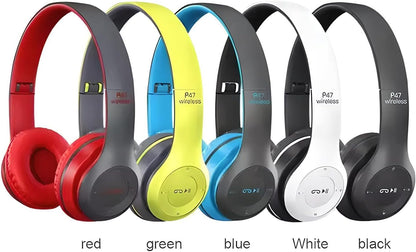 Wireless Bluetooth Headphones with Deep Bass, Clear Sound, Hands-Free Calling