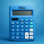 96 Pieces Blue Calculators (10x13.5cm – 1 Piece Compact Calculator)