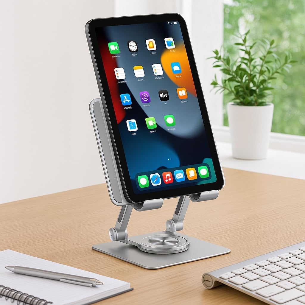 72 Pieces 360° Rotating T iPad and Phone Stand Holders (Adjustable Tablet and Smartphone Mount – Universal Desk Stand for Hands-Free Viewing – Compatible with All Devices – Sturdy and Portable)