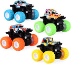 96 Pieces 4pc Big Wheel Monster Car Toys for Kids (1:36 Scale – 4x4 Off-Road Remote Control Vehicles – Durable Plastic – Perfect for Boys & Girls – Gift for Toddlers & Children)