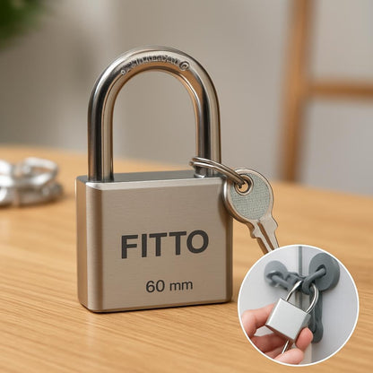 60mm GDO Padlock with Key for Enhanced Security