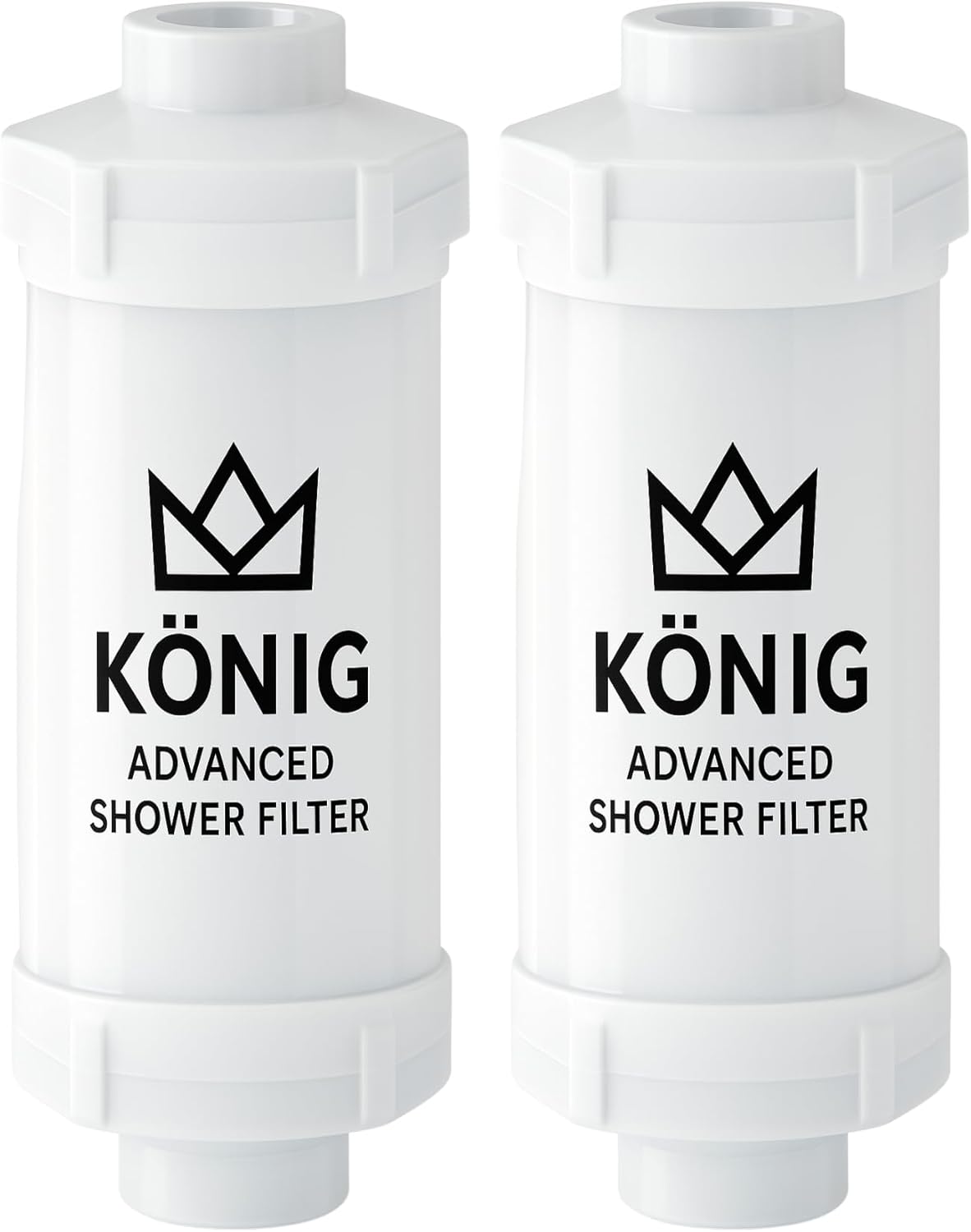 96 Pieces Konig Advanced Shower Filters for Hard Water (Removes Chlorine & Impurities – Protects Hair & Skin – Long Lasting – Easy Installation – Pack of 2)