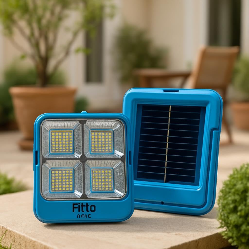 96 Pieces 100W Solar LED Light - Bright Outdoor Lightings for Gardens (Patios – and Pathways)