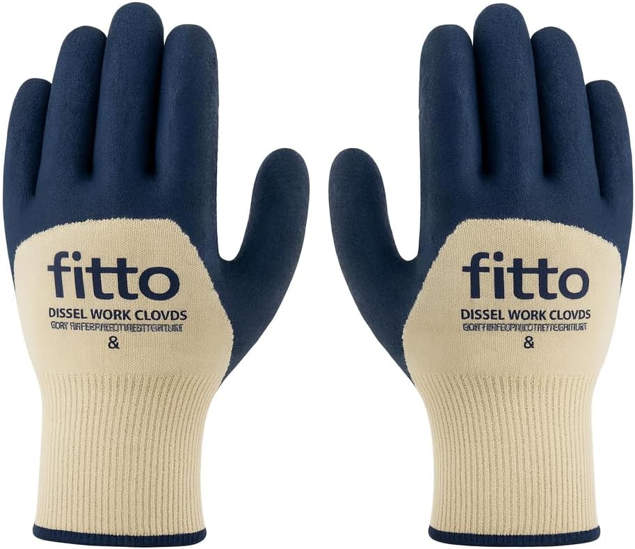 120 Pieces Diesel Work Gloves for Heavy Duty Protection and Grip