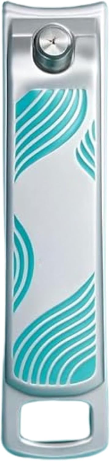 Nail Clipper Compact 6.75x1.45cm - Assorted Colors, Portable Fingernail & Toenail Trimmer Manicure Tool