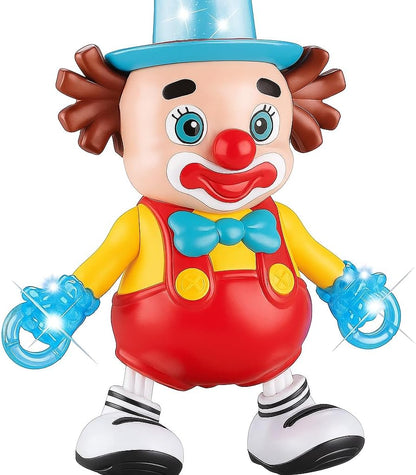Clown/Joker Performer, Flashing Lights, Sound, Entertaining Toy