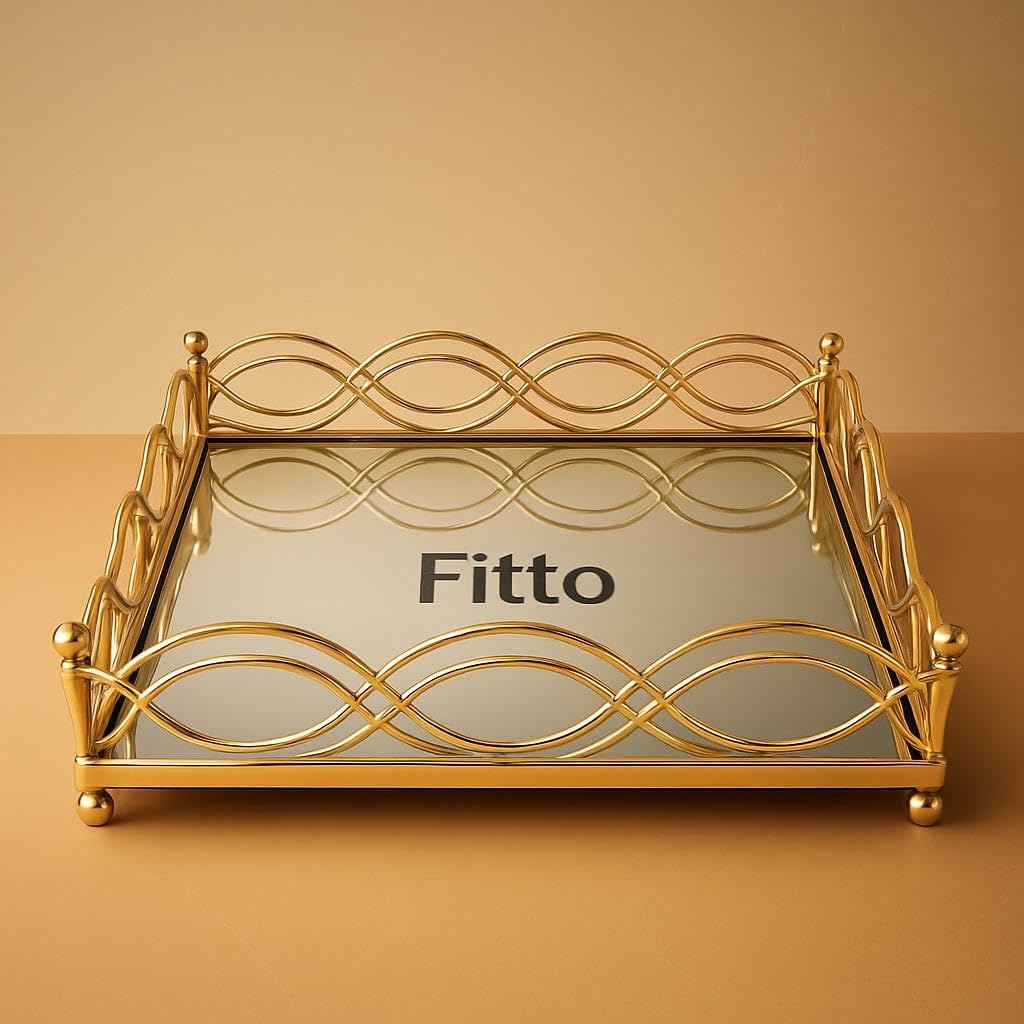 60 Pieces Contemporary Serving Trays (24x35cm | Modern Home Decor – Serving Platter)