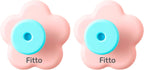 240 Pieces Flower Suction Cup Hooks (Floral Design – Pack of 2 – Pink)