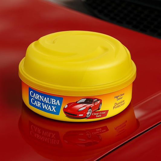 Car Wax 230g - Premium Car Polish for Glossy Shine and UV Protection | Long-Lasting Car Paint Sealant for All Car Types | Easy Application Formula | Advanced Car Wax for Scratch Protection