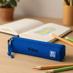 144 Pieces Blue Pencil Cases (21x3x3cm Compact Stationery Organizer for School & Office)